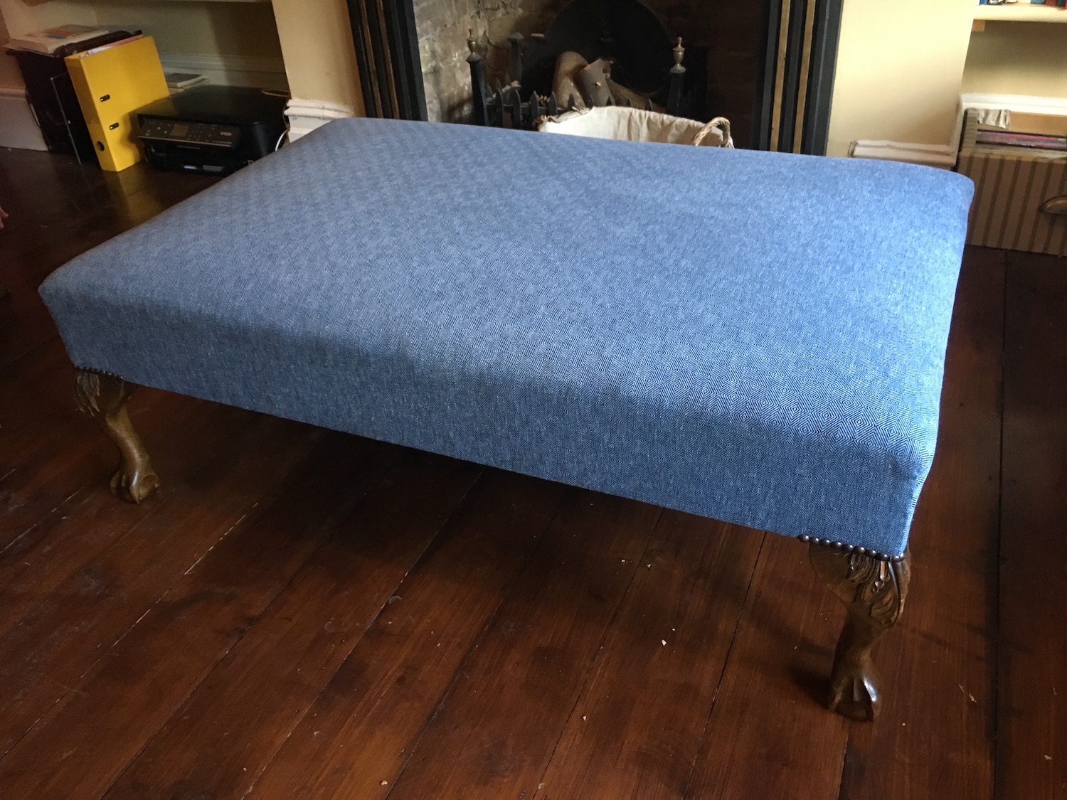 Bespoke Footstool Co Hand Carved